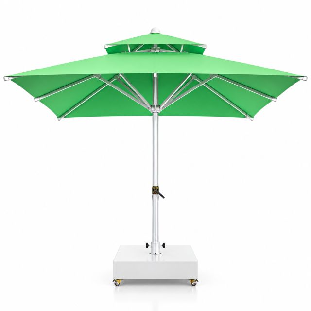 ODS Şemsiye - Green double-vent market umbrella
